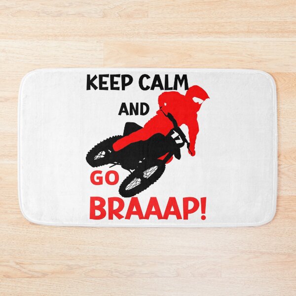Item preview, KEEP CALM AND GO BRAAAP! ( Red and Black) designed and sold by Wheeler-Styl3.