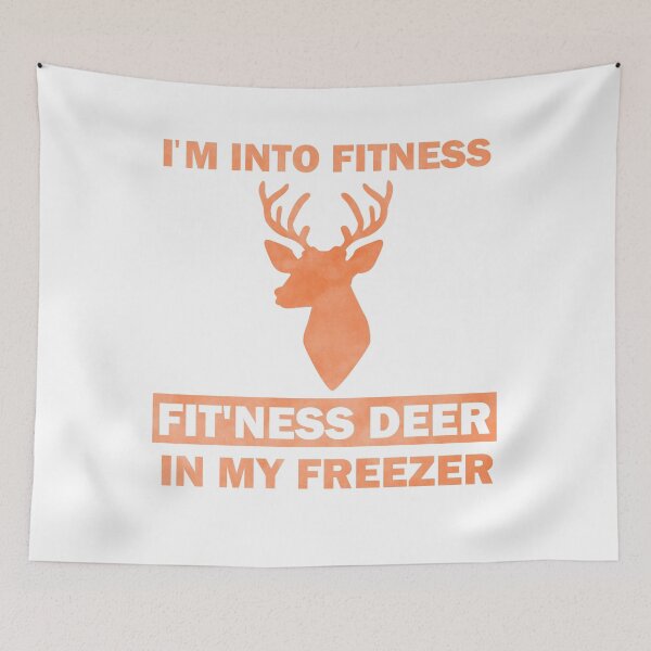 Item preview, I'm Into Fitness Fit'Ness Deer In My Freezer Funny Hunting designed and sold by Quickhappy.