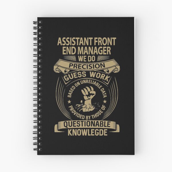 Item preview, Assistant Front End Manager T Shirt - We Do Precision Job Gift Item Tee designed and sold by paneczkopat.