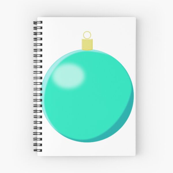 Item preview, Christmas Ornament Cyan designed and sold by AlexMancic.