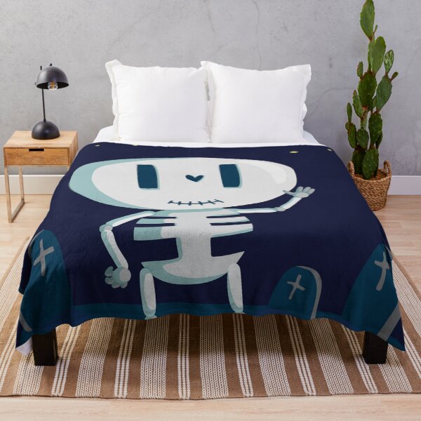 Item preview, Skeleton in the cemetery designed and sold by NoahDea.