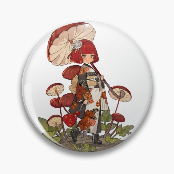 Item preview, mushroom girl designed and sold by GOOFYYY.