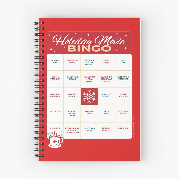 Item preview, Holiday Movie Bingo designed and sold by Birdbrook Academy.