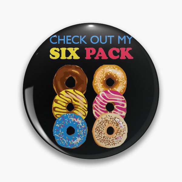 Item preview, Donut six pack - men's funny t-shirt Slogan Birthday Christmas Gift Rude Tee designed and sold by yourfav shop.