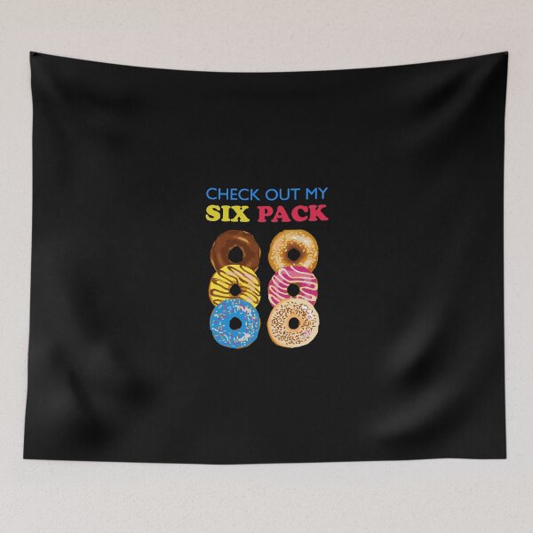 Item preview, Donut six pack - men's funny t-shirt Slogan Birthday Christmas Gift Rude Tee designed and sold by yourfav shop.