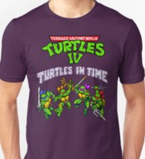 TMNT Turtles In Time (SNES) Unisex T-Shirt