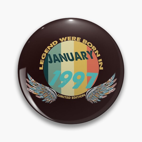 Item preview,  Legend Born In January 1997, Classic T-Shirt designed and sold by BUTTER7FLY.