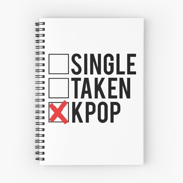 Item preview, SINGLE? TAKEN? KPOP. designed and sold by whatamistry.