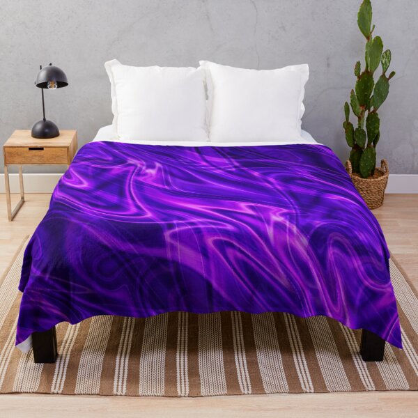 Item preview, trippy marble swirl print purple designed and sold by Gossip Rag.