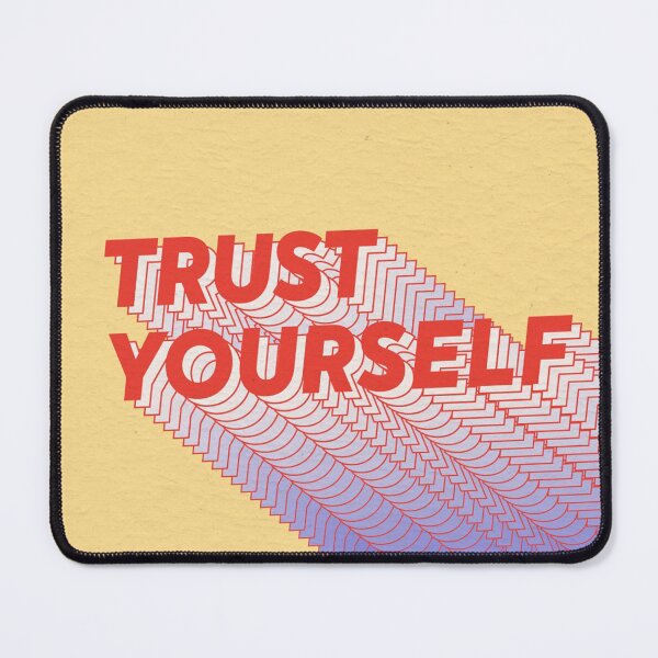 Item preview, trust yourself retro print designed and sold by aishashar.