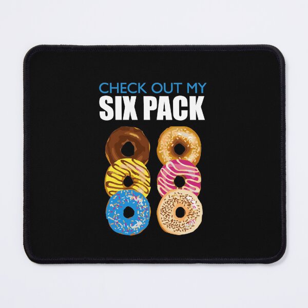 Item preview, Donut six pack - men's funny t-shirt Slogan Birthday Christmas Gift Rude Tee designed and sold by yourfav shop.