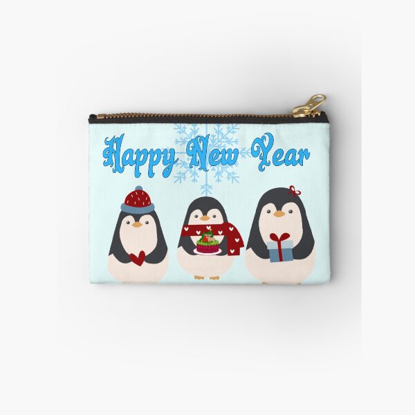 Item preview, Festive Winter Penguin | Penguin Happy New Year With Gifts | Australian Little Penguin  designed and sold by Avani01.