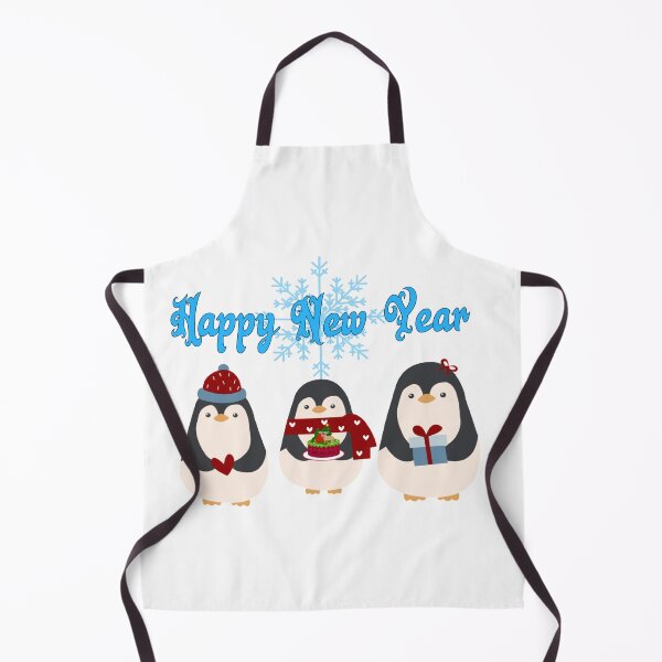 Item preview, Festive Winter Penguin | Penguin Happy New Year With Gifts | Australian Little Penguin  designed and sold by Avani01.