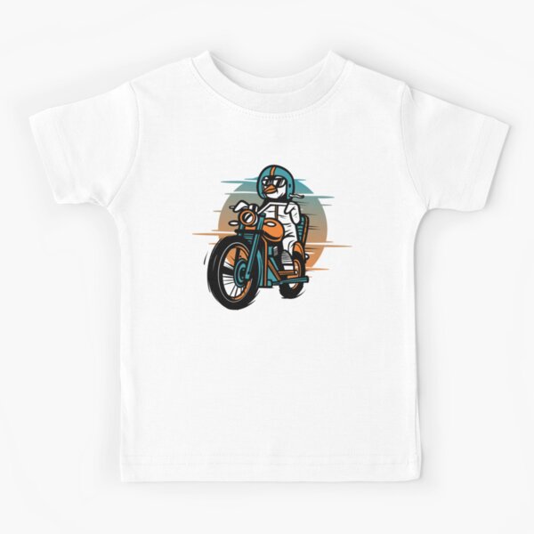 Boys Grey T Shirt MOTORCYCLE T-Shirt Top Ages 8-14 Free P+P 