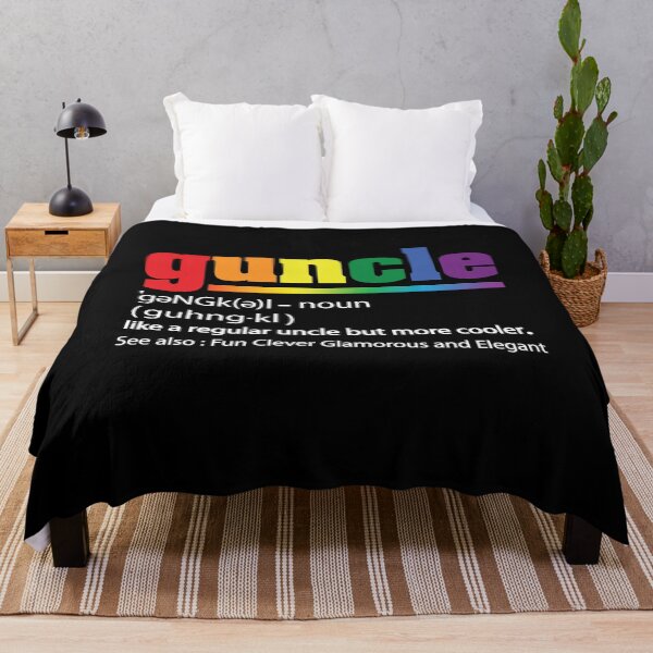 Item preview, Guncle Definition for Gay uncle Rainbow Color Pride Proud designed and sold by ARTsPlural.
