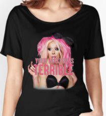 YOUR MAKEUP IS TERRIBLE Women's Relaxed Fit T-Shirt