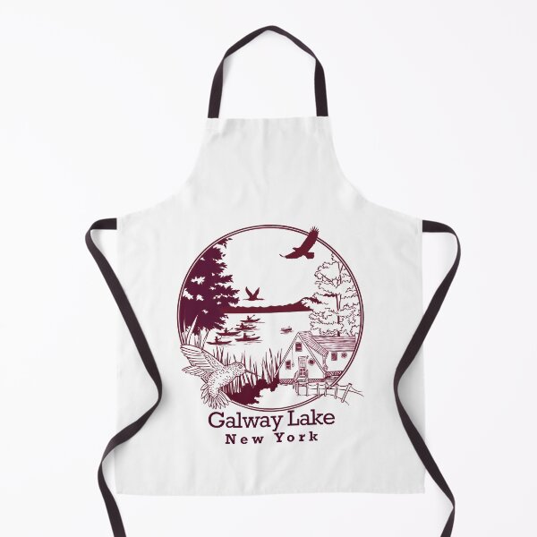 Item preview, Galway Lake, Maroon with Font designed and sold by LaurenMarieArt.