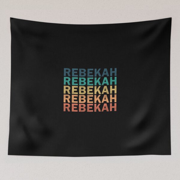 Artikelvorschau, Rebekah Name T-Shirt - Rebekah Vintage Retro Rebekah Name Geschenkartikel Tee entworfen und verkauft von mackpatsy.
