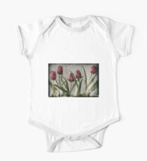 Tulips One Piece - Short Sleeve