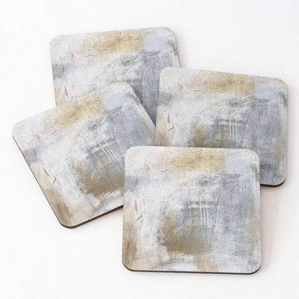 Item preview, Gold And Grey Textures A4 designed and sold by Jean Plout.