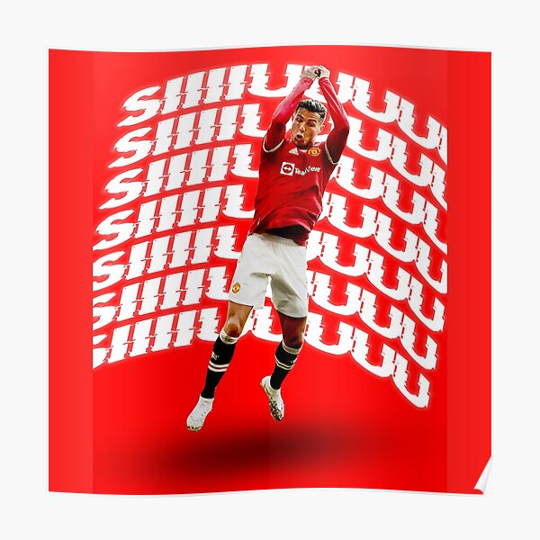 Cristiano Ronaldo siuuu Poster