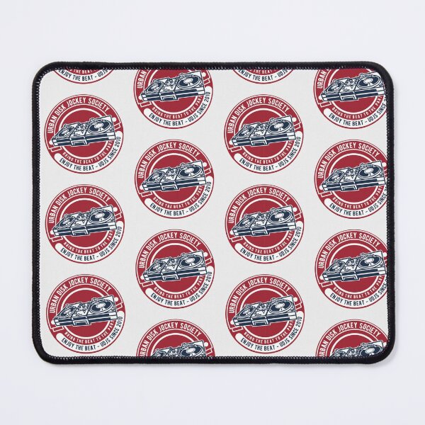 Item preview, DJ mixer, party time, pattern on white designed and sold by coffeeapparel.