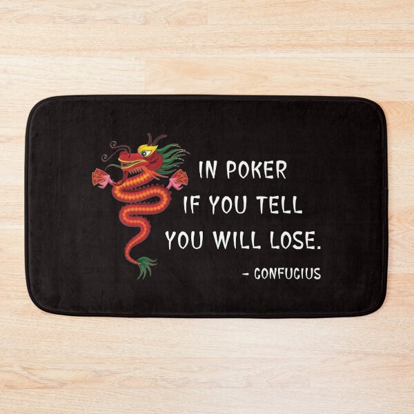 Item preview, Poker Tell by Confucius designed and sold by PokerDay.