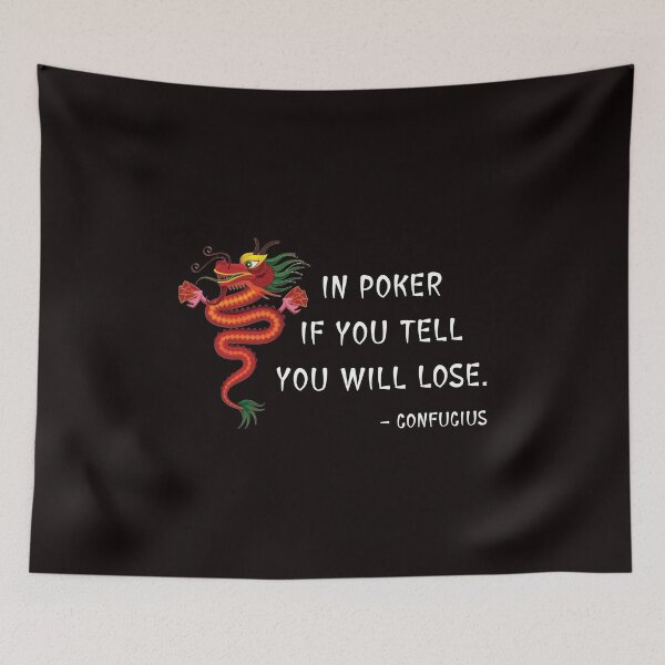 Item preview, Poker Tell by Confucius designed and sold by PokerDay.