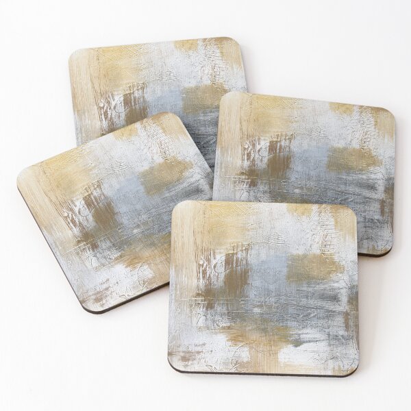 Item preview, Gold And Grey Textures A1 designed and sold by Jean Plout.