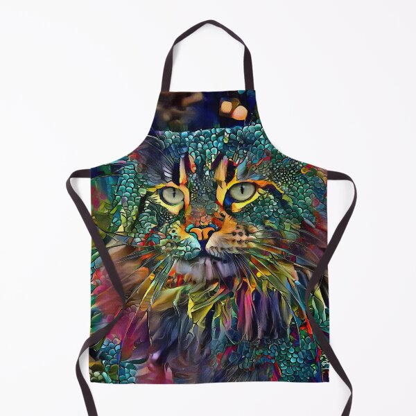 Item preview, Safya, cat, chat, cat, kitty, lea roche paintings designed and sold by L. ROCHE.