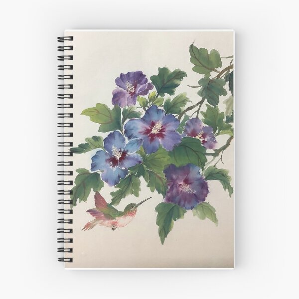 Item preview,  Hibiscus and Hummingbird designed and sold by PixelQube32.