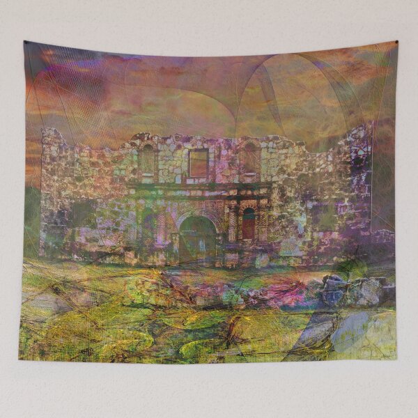 Item preview, Alamo - After The Fall (Square Version) - By John Robert Beck designed and sold by studiobprints.