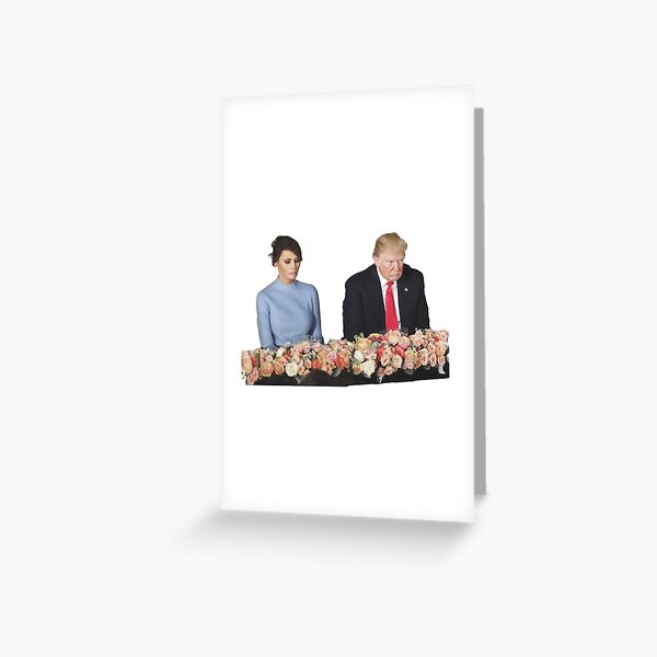 Item preview, Donald Trump Melania Unhappy Funny Photo designed and sold by sidehustle44.