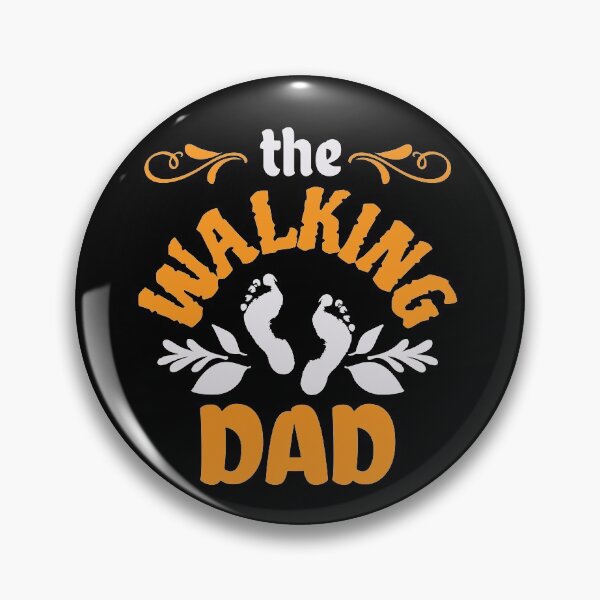 Item preview, The Walking Dad designed and sold by BeeMeCreative.
