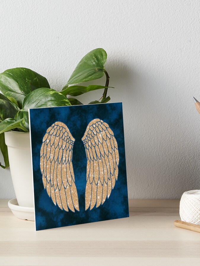 Gold angel Wings by ArtlandStudio, Redbubble