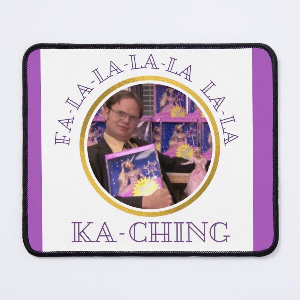Item preview, Purple Falalalala la-la Ka-ching designed and sold by IvyIllusion.