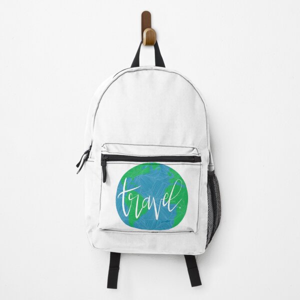 Item preview, Travel. world floral sticker design. Green and blue designed and sold by Giulia Palazzo.