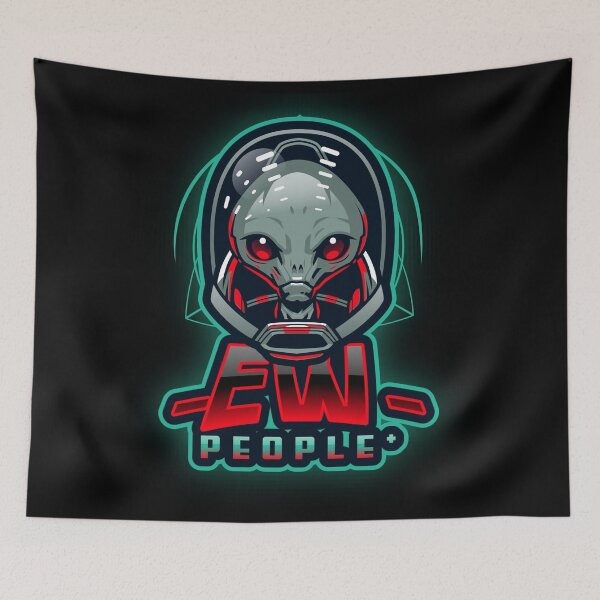 Item preview, Ew People Funny Alien Design designed and sold by Paula Helit.