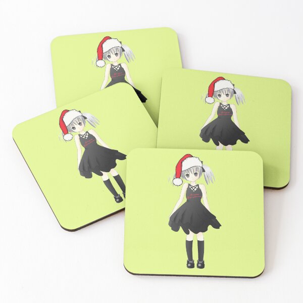 Item preview, Anime Girl With Santa designed and sold by Rainbows Rock.