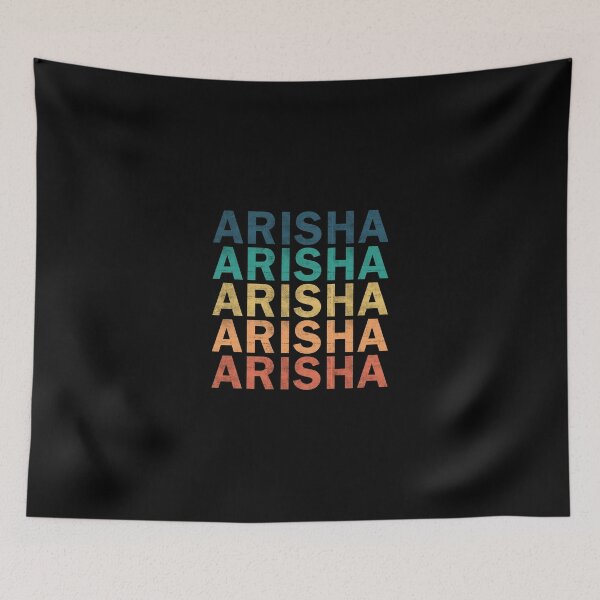 Item preview, Arisha Name T Shirt - Arisha Vintage Retro Name Gift Item Tee designed and sold by frischmanjose.