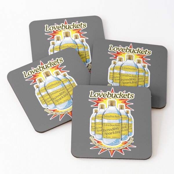 Item preview, Lovebuckets Incredibly Sparkling Tonic Water - IF IT’S TONIC WATER YOU WANT, IT’S TONIC WATER YOU’LL GET - Mr Jolly Lives Next Door Inspired designed and sold by RetroTeeStudio.