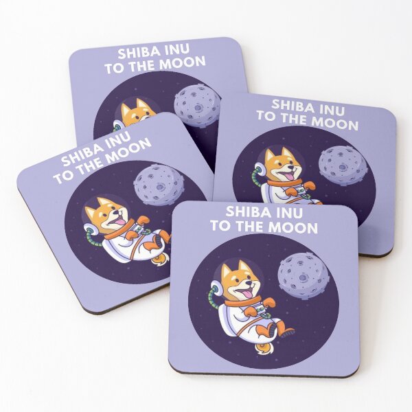 Item preview, shiba inu to the moon designed and sold by VinCut.