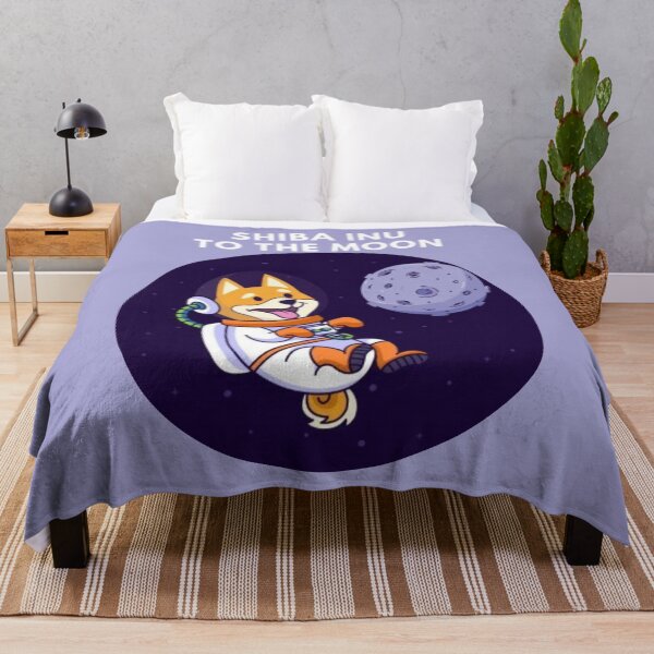 Item preview, shiba inu to the moon designed and sold by VinCut.