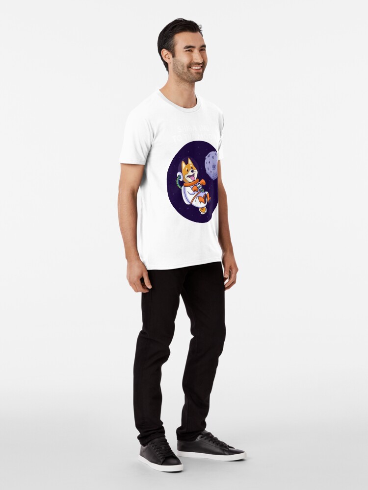 Discover Camiseta Shiba Inu a La Luna Lindo Vinatge para Hombre Mujer