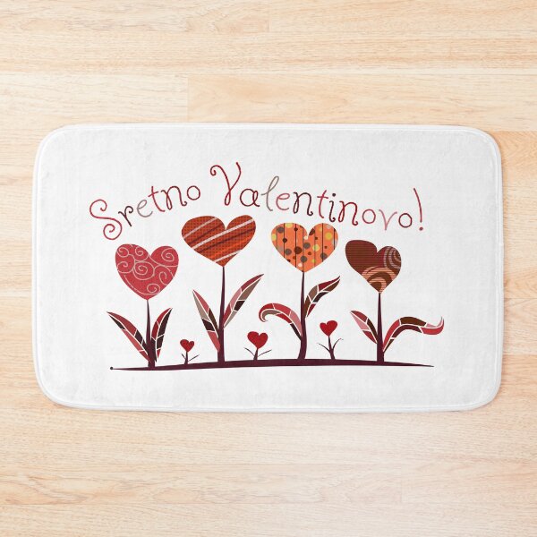 Item preview, Heart Bouquette "Sretno Valentinovo!" designed and sold by MC Art Studio.