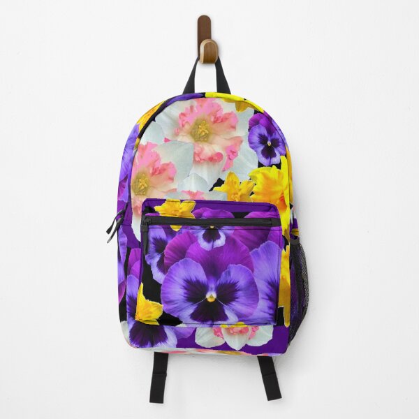 Item preview, SPRING FLOWER GARDEN ABSTRACT PATTERN PURPLE ART designed and sold by sharlesart.
