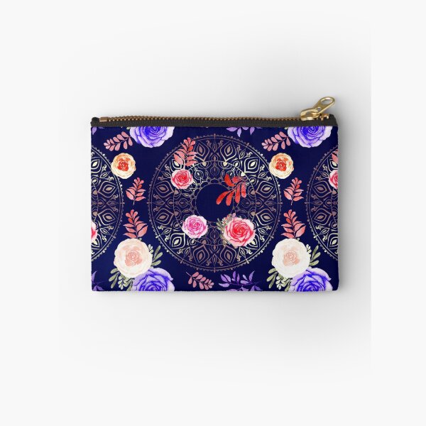 Item preview, Spring Mandalas and Roses Plum designed and sold by sandpaperdaisy.