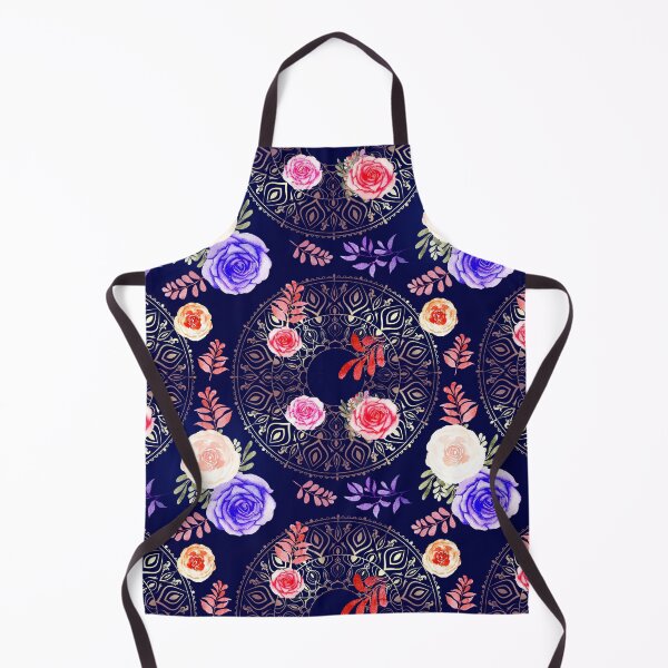 Aperçu de l'œuvre Printemps Mandalas et Roses Prune créée et vendue par sandpaperdaisy.