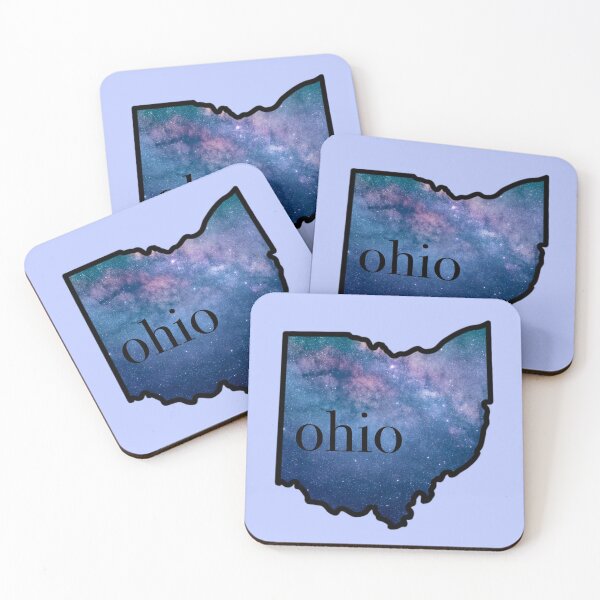 Item preview, Ohio State Outline Galaxy designed and sold by Nichestalgia.