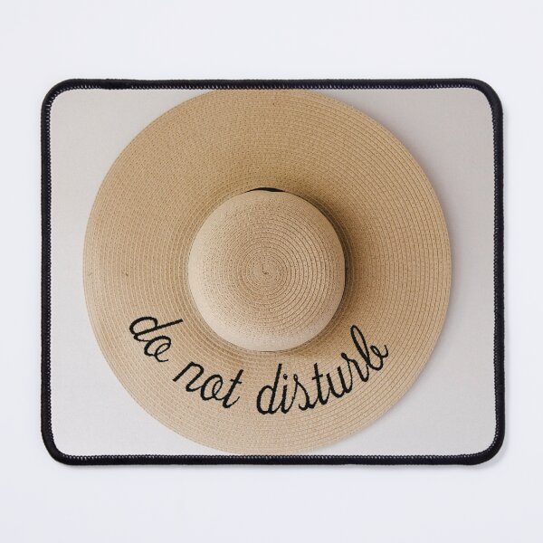 Item preview, Do Not Disturb Summer Sun Hat designed and sold by newburyboutique.